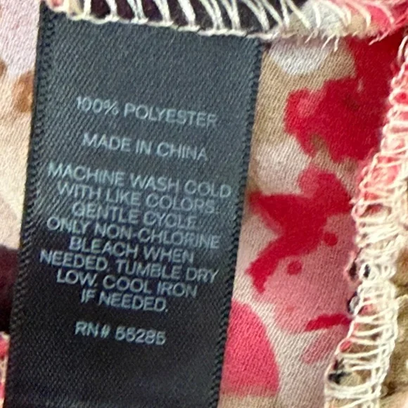 Express Women's Floral Ruffled Babydoll Fairy Blouse, New with Tags, Small - Picture 11 of 11